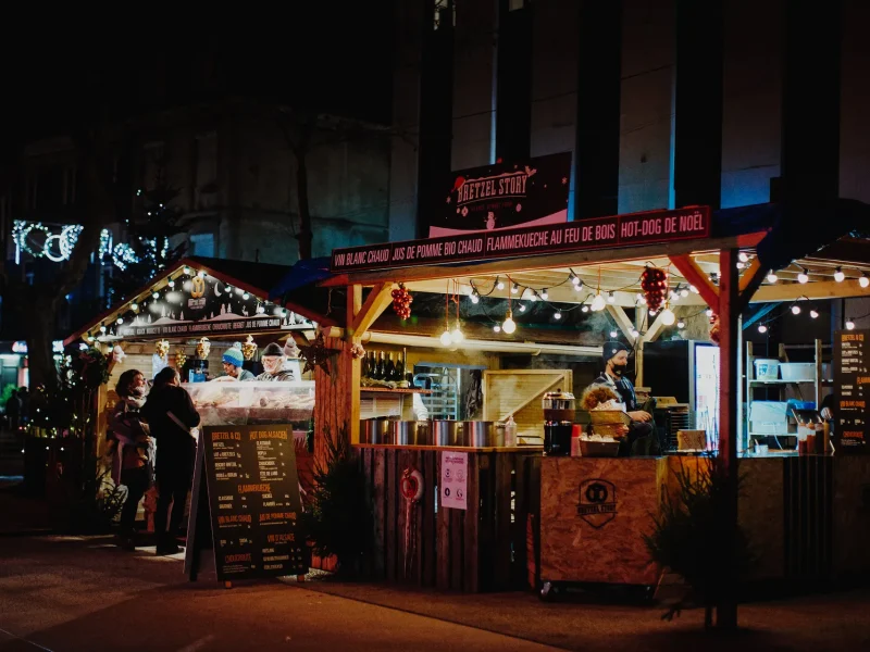 Bretzel Marche Noel evenement